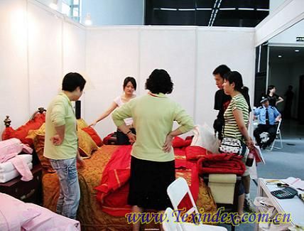 香榭里家紡閃亮現身上海婚慶展