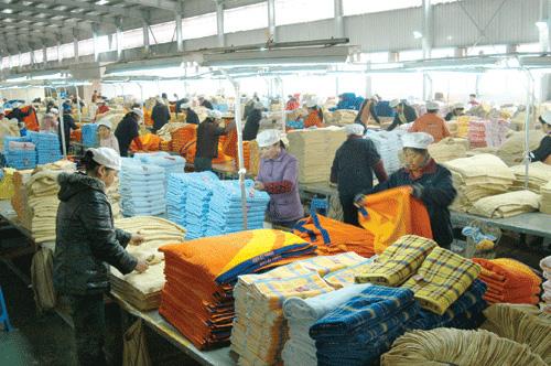 潔麗雅毛巾新年產(chǎn)銷(xiāo)兩旺