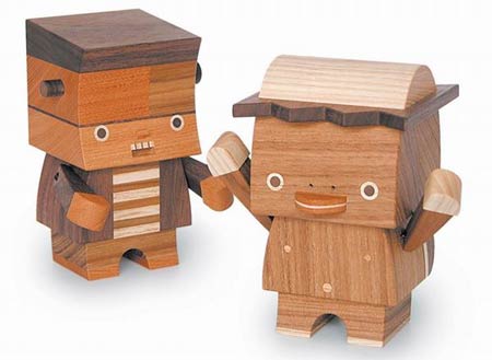 好玩的Take-G木頭公仔玩偶