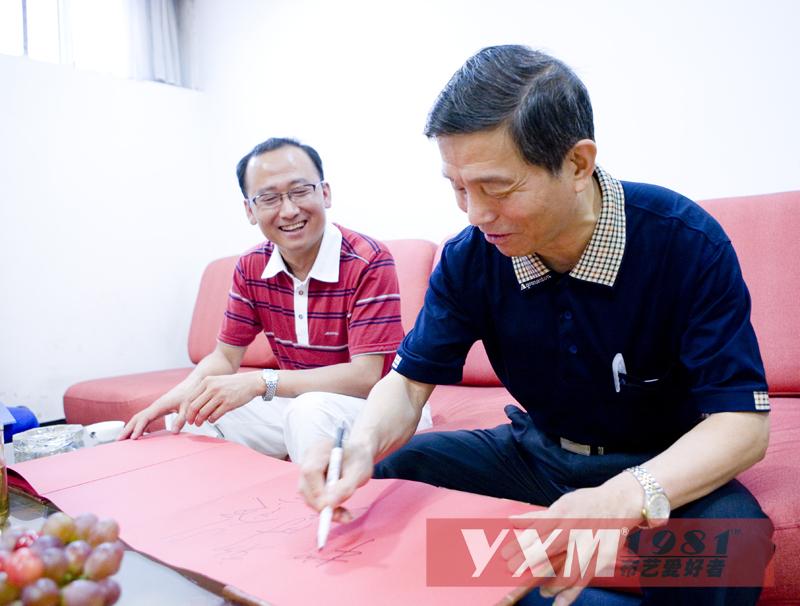 楊東輝考察東櫻家居布藝