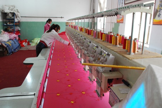 天水年年紅家紡熱銷蘭洽會