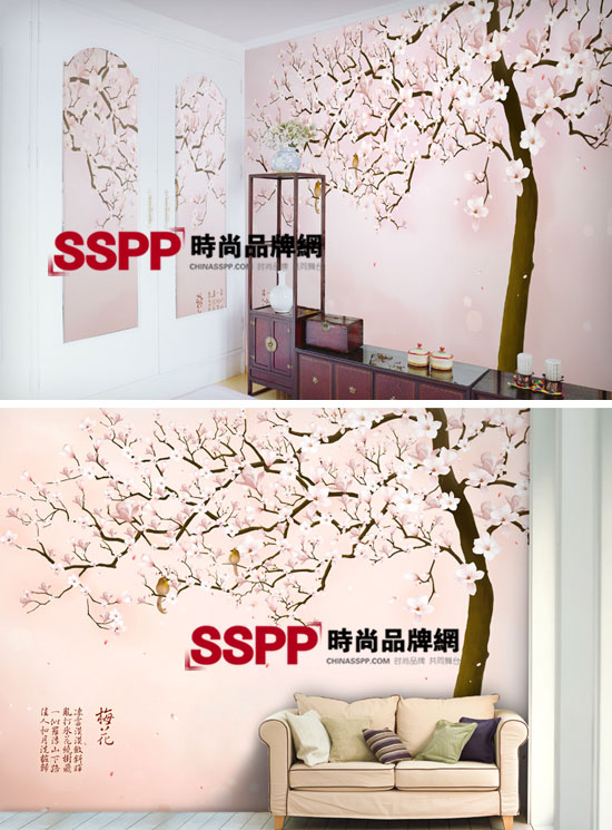 hueart墻面裝飾畫——梅花(一)