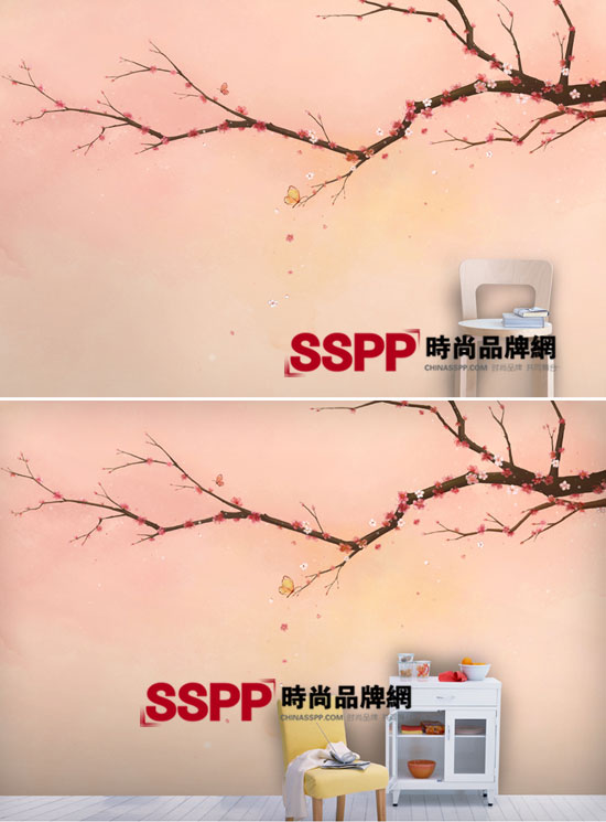 hueart墻面裝飾畫——梅花(二)