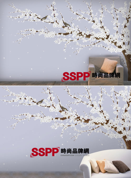 hueart墻面裝飾畫——梅花(二)