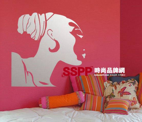 玻璃墻紙提升居室高雅情趣(一)