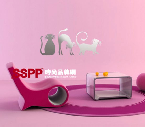 玻璃墻紙提升居室高雅情趣(一)