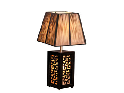 1 不同元素臺燈演繹臥室風