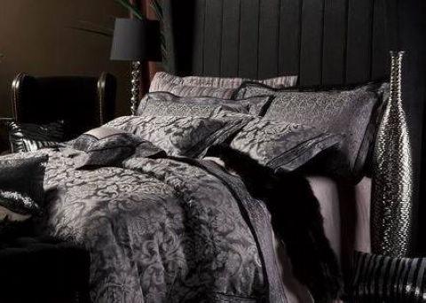 莎鯊家紡床品新品奢華大膽用色