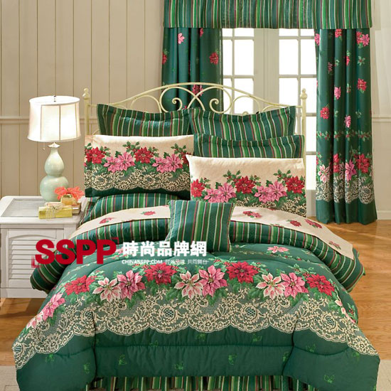 時尚印花床品帶出春的活力