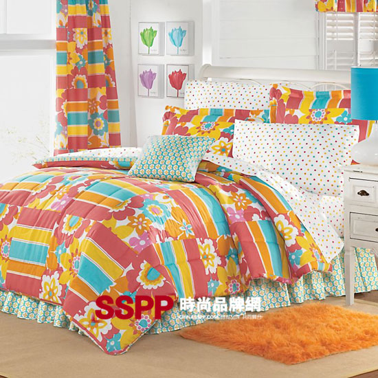 時尚印花床品帶出春的活力