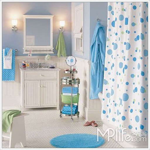 百變浴簾衛浴間“眩”起來