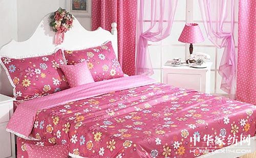 溫柔碎花演繹床上春天