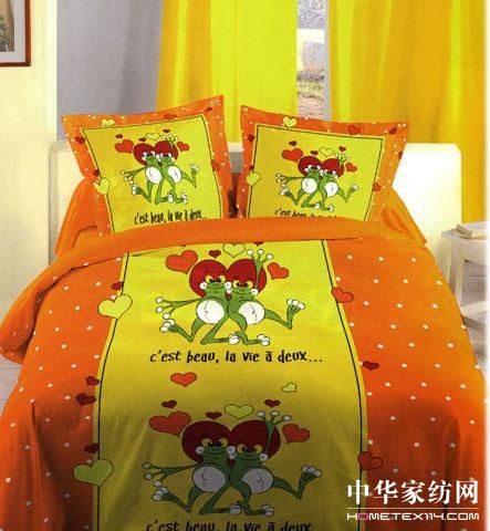 多彩兒童床品活潑個(gè)性時(shí)尚