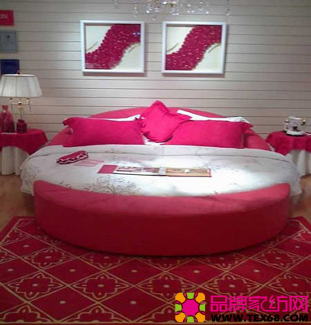 時尚舒適圓床圓你香甜美夢