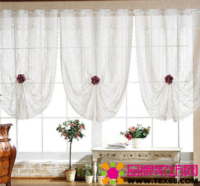 蕾絲窗簾營造夏日無限遐想