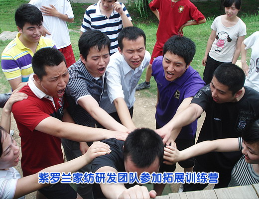 紫羅蘭研發團隊參加拓展訓練營