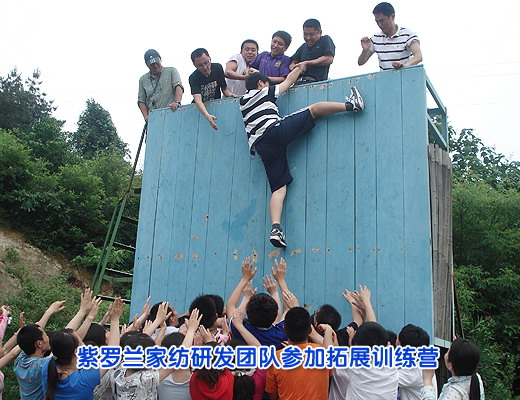 紫羅蘭研發團隊參加拓展訓練營