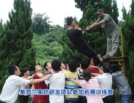 紫羅蘭研發團隊參加拓展訓練營