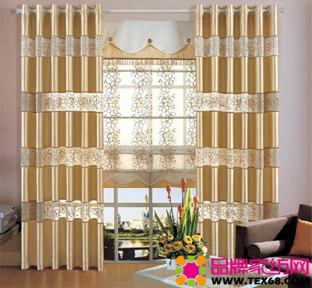 布藝窗簾打造環保簡約居室