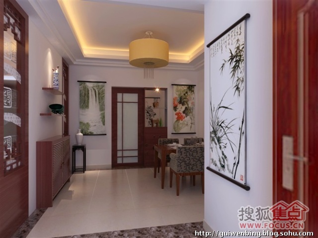 打造時(shí)尚復(fù)古的中式家居