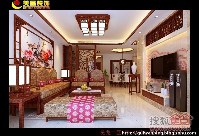 打造時尚復古的中式家居