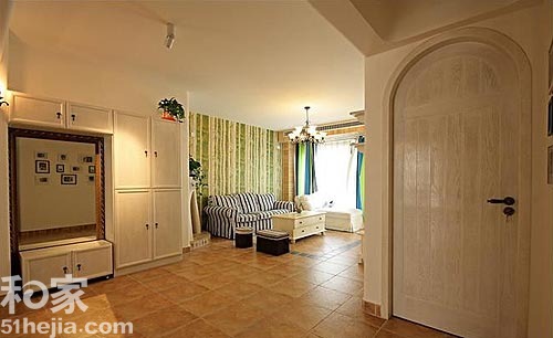 11萬裝修優雅清新田園家