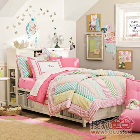 韓式甜美臥室輕松打造