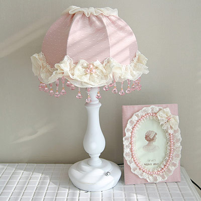 精美韓式臺燈創造幸福空間