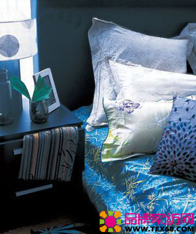 柔美純棉床品彰顯優雅家居