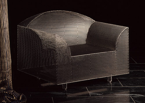 超涼爽超透氣的鋼絲網沙發