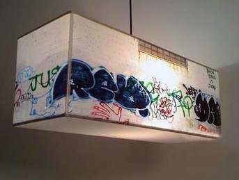 街頭文化讓涂鴉燈具也時尚