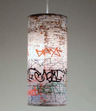 街頭文化讓涂鴉燈具也時尚