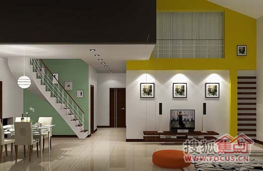 優雅大方的時尚客廳