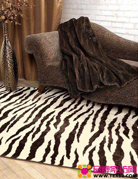 豹紋家紡營造時尚魅力居室