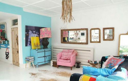 粉色調里的甜美風格