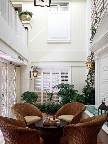 大氣豪邁美式聯排別墅設計