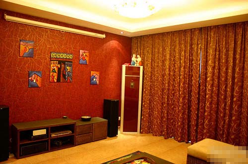 讓人花眼的三室兩廳美家