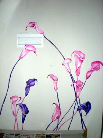 時下最時尚的彩繪墻面