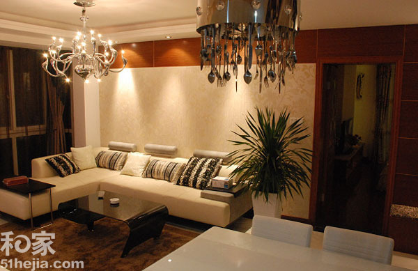 時(shí)尚混搭溫馨別致的小復(fù)式