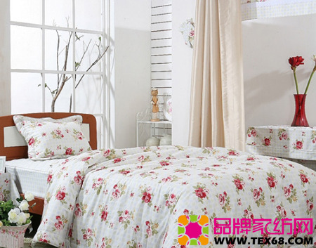 優(yōu)雅碎花布藝締造浪漫空間