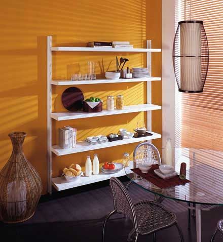 擱架登場讓收納輕而易舉