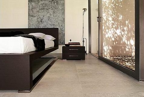 時尚床架設(shè)計營造舒適睡眠