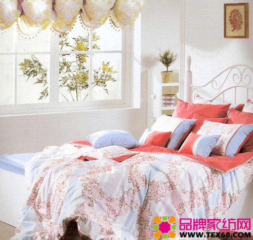 優雅床品讓自然感覺沁入心間