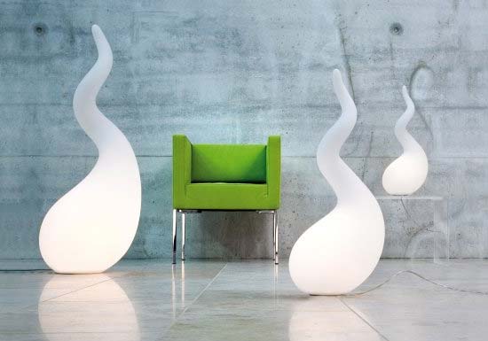 造型奇特的蝌蚪燈