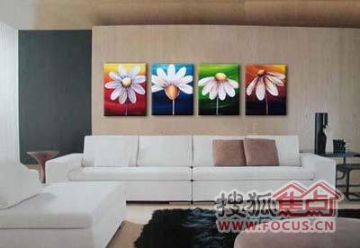 沙發背景墻讓家瞬間靚起來