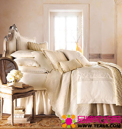 清新淡雅床品讓臥室添時尚感覺