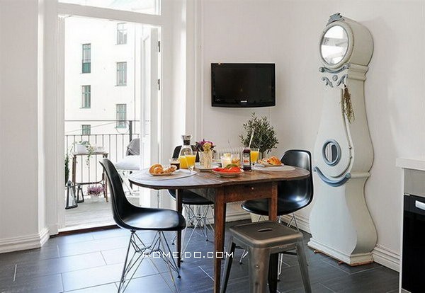 寧靜優雅的78平米北歐風格家