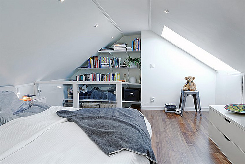 私密花園北歐風格臥室設計