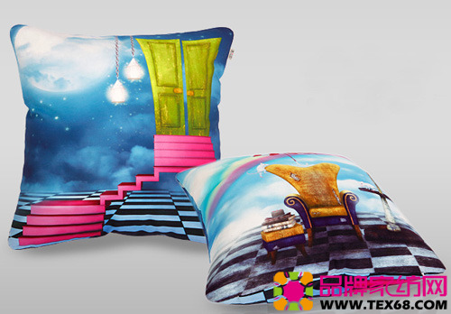 時尚炫彩抱枕給你一個童話夢想