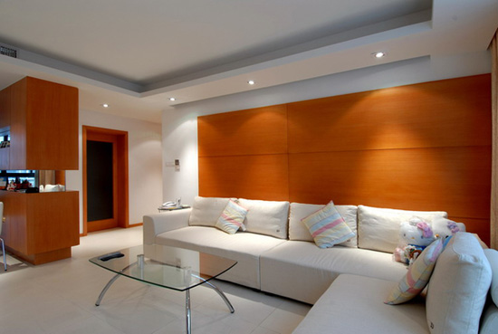 橙色打造活潑溫情室內(nèi)家居